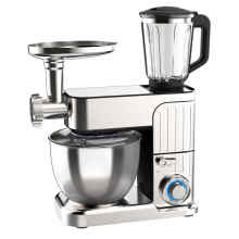 Küchengeräte Custom Size Stand Mixer Edelstahl Kuchen Fleischschleife 1300W Lebensmittelmixer